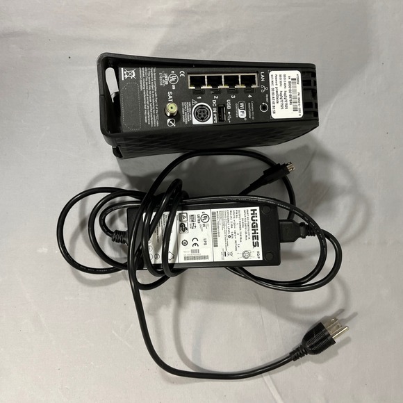 HughesNet HT2000W Satellite Modem Router with Power Supply 1505215-0203 R - Picture 1 of 5